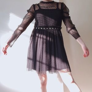 Black vintage dress
